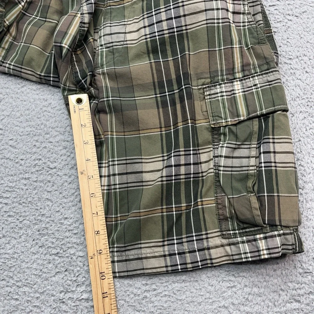 Plaid Shorts LOT OF 3 Mens 33/34 Nike Golf Dri-Fit Eddie Bauer Cargo, Grand Slam